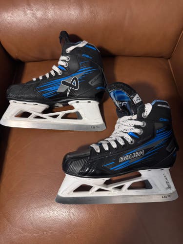 2024 Bauer GSX Hockey Goalie Skates Regular Width Size 2.5 (Used)