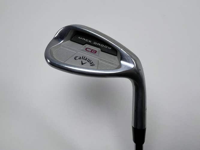 Callaway Mack Daddy CB Lob Wedge LW 58* 12 Bounce Project X LZ 6.0 95g RH