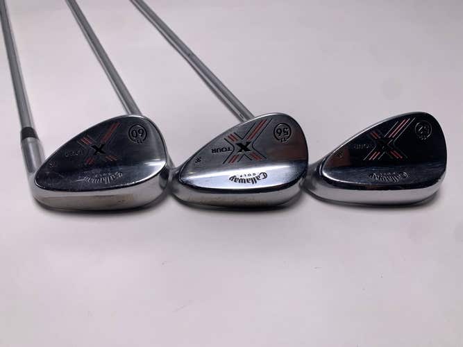 Callaway X Tour Wedge Set 52* 11 | 56* 13 | 60* 11 True Temper DG Wedge RH