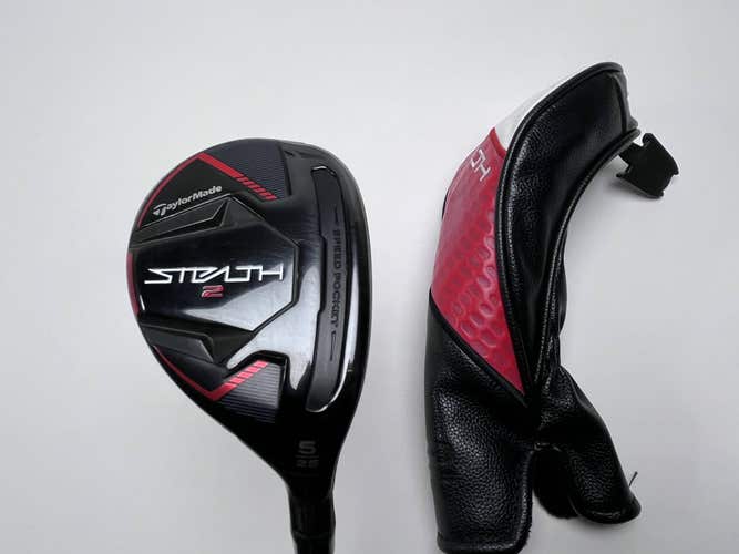 TaylorMade Stealth 2 5 Hybrid 25* Fujikura Speeder NX Red 50g Senior RH HC