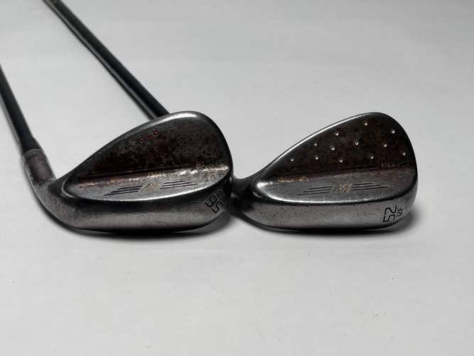 Titleist Vokey SM9 Raw Wedge Set 52* 12 56* 12 S400 Tour Issue Stiff Steel RH