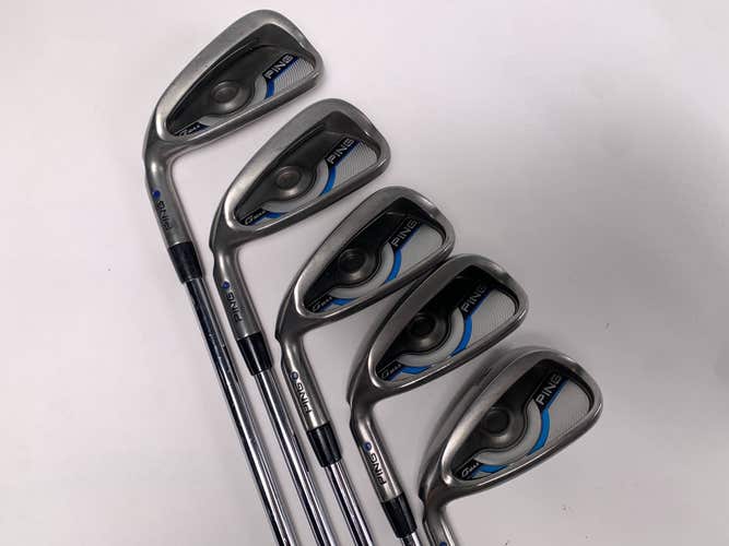LEFTY Ping Gmax Iron Set 6-PW Blue Dot 1* Up CFS Distance Stiff Steel LH +1/2''