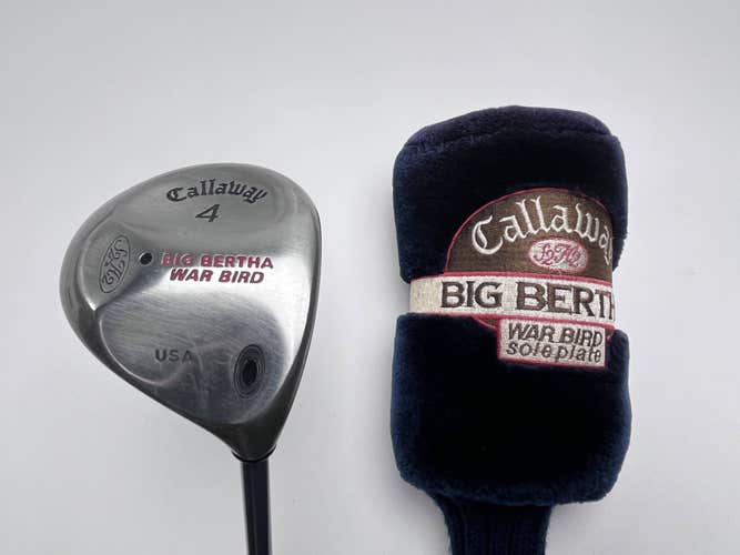 Callaway Big Bertha Warbird 4 Fairway Wood 17* RCH 90 90g Firm Graphite Mens RH