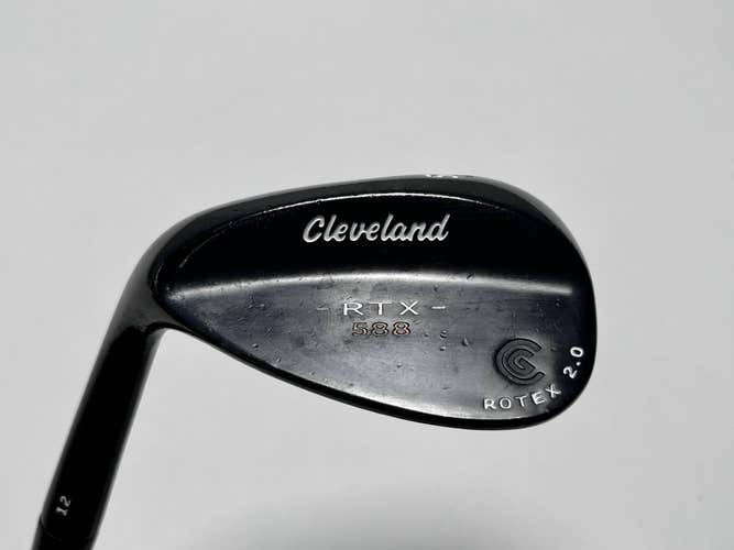 LEFTY Cleveland 588 RTX 2.0 Black Satin Sand Wedge SW 56* 12 True Temper Wedge