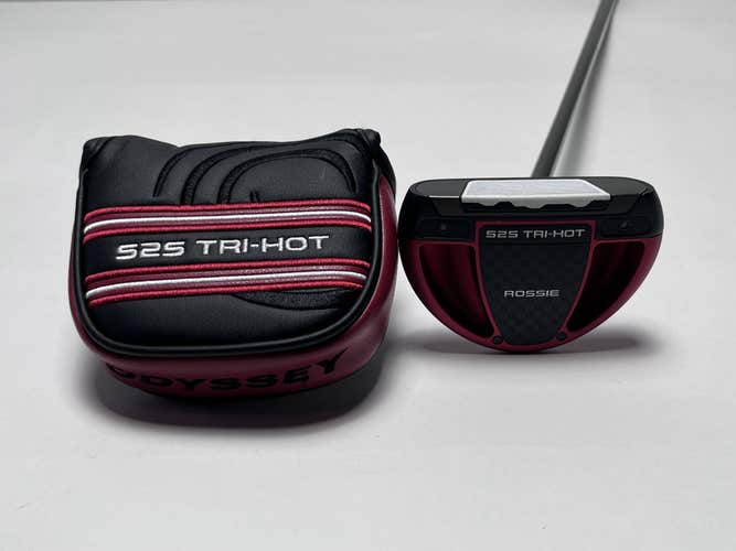Odyssey Tri-Hot Square 2 Square Rossie Putter 35.5" SuperStroke Pistol RH HC NEW