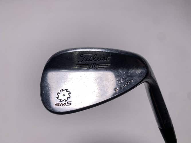 Titleist Vokey SM5 Tour Chrome GW 50* 8 F-Grind Wedge Steel Mens RH