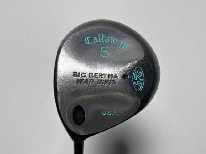 LEFTY Callaway Big Bertha Warbird 5 Fairway Wood 18* Ladies Gems Ladies LH