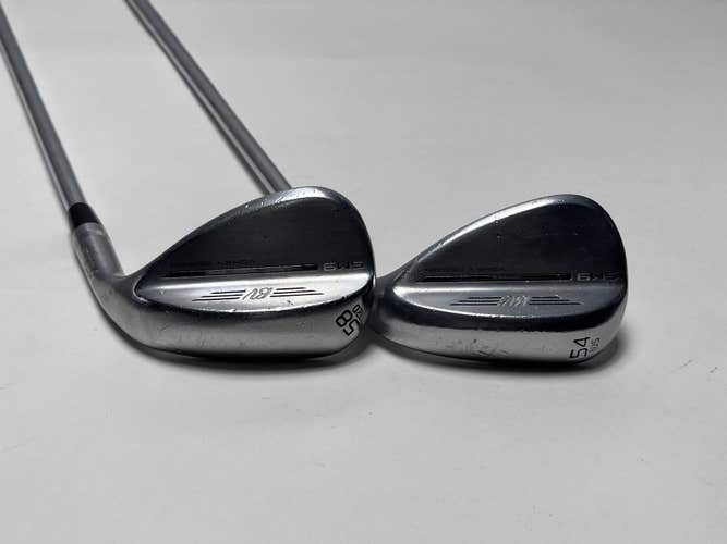 Titleist Vokey SM9 Tour Chrome Wedge Set 54* 10 | 58* 12 Vokey SM9 Wedge RH