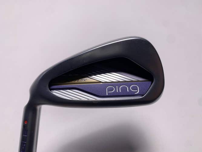 LEFTY Ping G LE 4 Single 6 Iron Orange Dot 2* Flat Alta LE Ladies Graphite LH