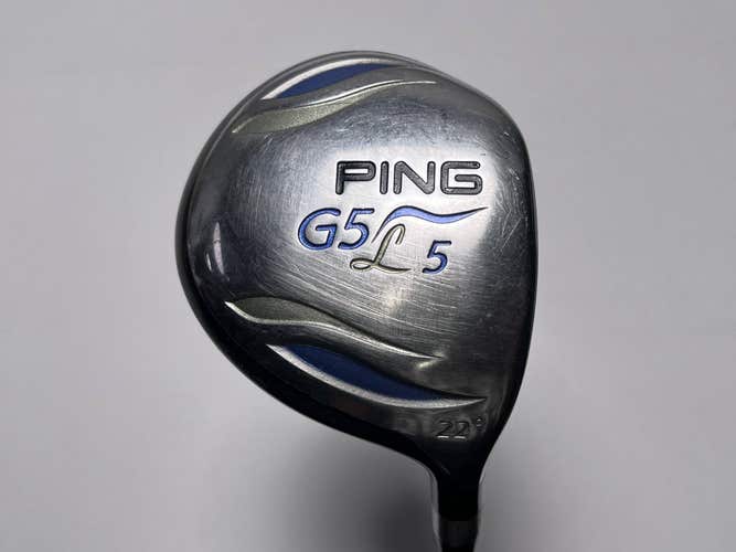 Ping G5 Ladies 5 Fairway Wood 22* ULT50F Ladies Graphite RH