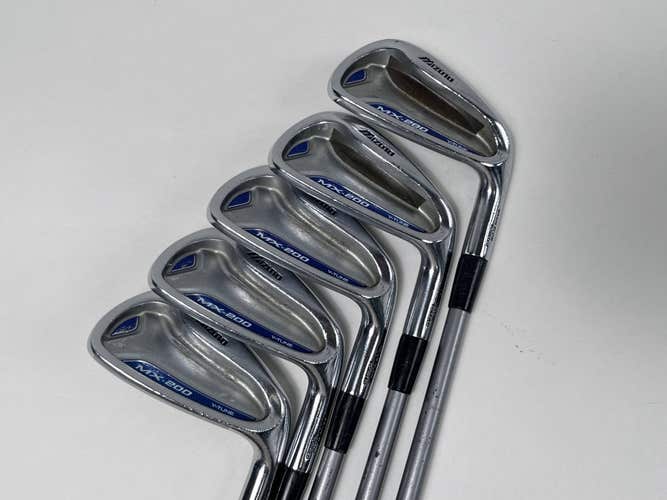 Mizuno MX 200 Iron Set 6-PW Exsar IS4 65g Regular Graphite Mens RH +1''