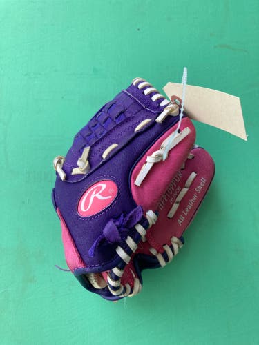 Pink Rawlings Highlight RH Softball Glove 10" (Used)