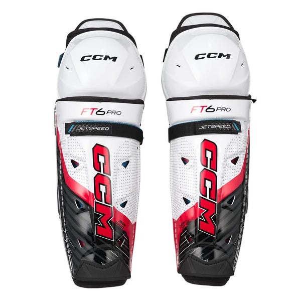 New Senior CCM JetSpeed FT6 Pro 16" Shin Pads