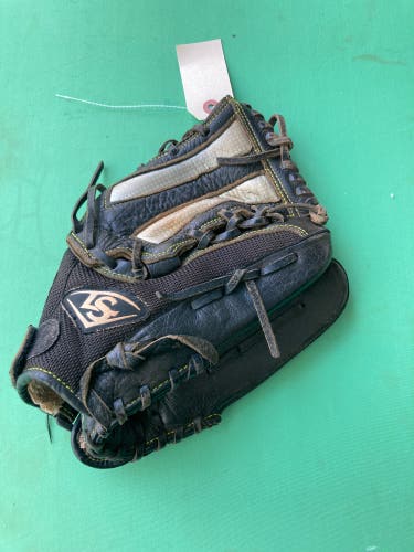 Black Louisville Slugger Zephyr RH Softball Glove 12" (Used)