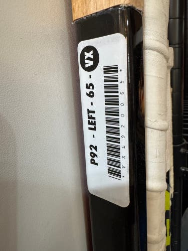 Intermediate PRO VX low kick Left Hand Hockey Stick P92 65 Flex Pro Stock (Used)