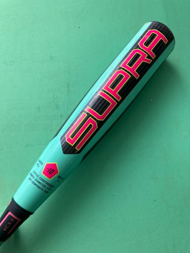 2026 Louisville Slugger Supra Composite Bat USSSA Certified (-10) Composite 19 oz 29" (Used)