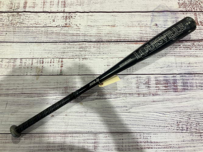 2022 Louisville Slugger Solo Alloy Bat USABat Certified (-11) Alloy 20 oz 31" (Used)