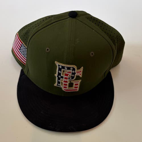 Green Adult Unisex Medium/Large New Era Hat (Used)