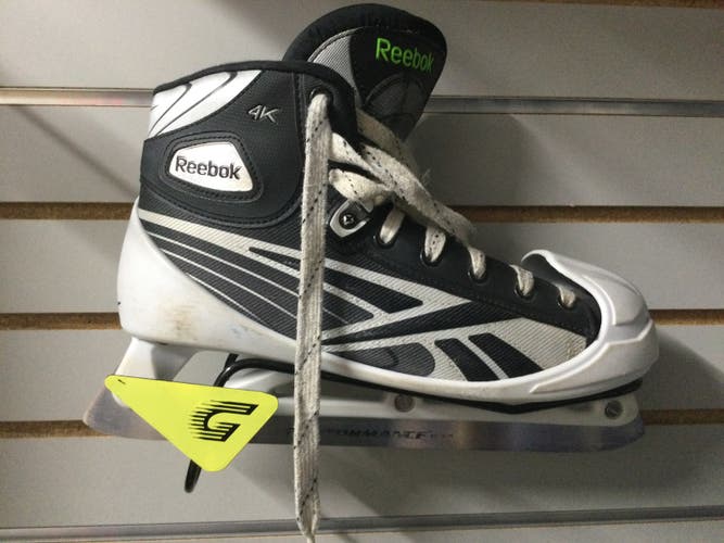 Reebok 4K Hockey Goalie Skates Regular Width 10 (Used)