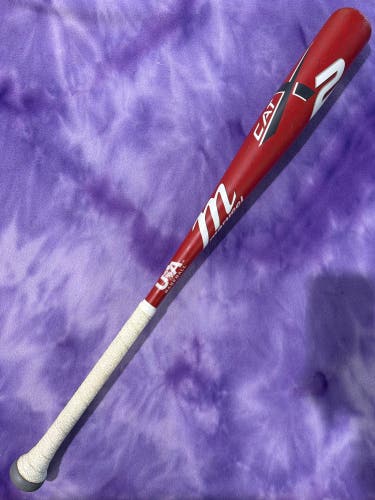 2025 Marucci CATX2 Alloy Bat USABat Certified (-11) Alloy 19 oz 30" (Used)