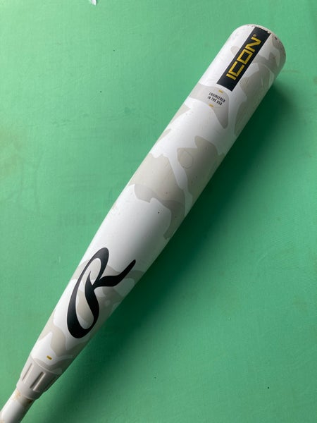 2025 Rawlings Icon Composite Bat USSSA Certified (-5) Composite 26 oz 31" (Used)