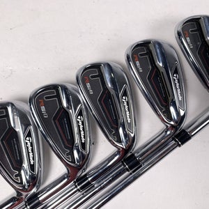 TaylorMade RSi 1 Iron Set 5-9 REAX 90g Stiff Steel Mens RH