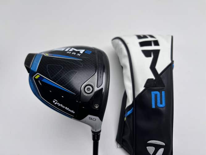 TaylorMade SIM2 MAX Driver 9* Fujikura Ventus Blue 5-S Stiff Graphite Mens RH HC