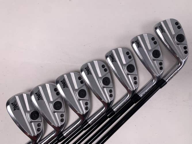 PXG 0311 P GEN4 Iron Set 5-PW+GW Accra iSeries 80i Stiff Graphite Mens RH