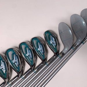 Cobra Baffler 2012 Hybrid Iron Set 4H-6H-PW+SW 45g Ladies RH Undersize Grips