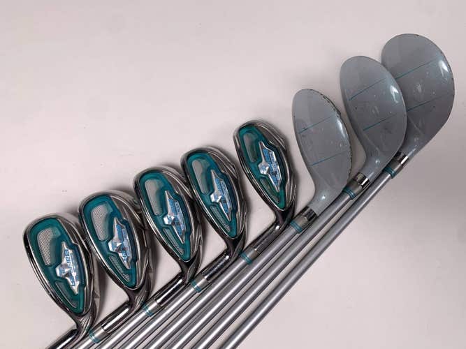 Cobra Baffler 2012 Hybrid Iron Set 4H-6H-PW+SW 45g Ladies RH Undersize Grips
