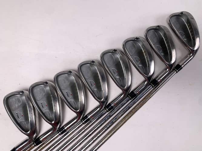 TaylorMade Rac HT Iron Set 3-PW Light Metal 95g Stiff Steel Mens RH