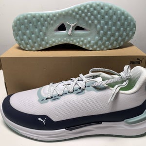 Puma IGNITE Elevate X Waterproof Golf Shoes White Men's SZ 13 (310221 05) NIB