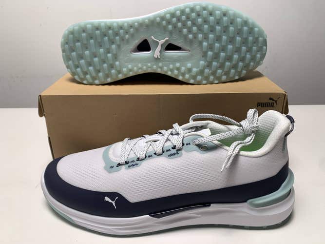 Puma IGNITE Elevate X Waterproof Golf Shoes White Men's SZ 13 (310221 05) NIB