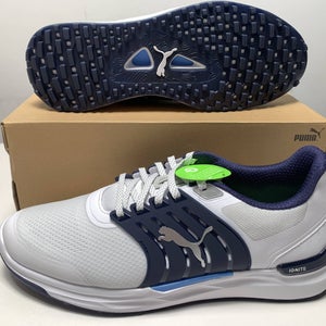 Puma IGNITE Elevate 2 Waterproof Golf Shoes White Men's SZ 12.5 (310243 01) NIB