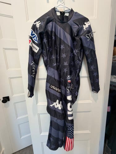 Like New Men’s US Ski Team speed suit FIS legal
