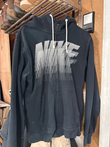 Black Men's Small Nike Jacket (Used)