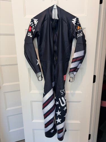 Like New Men’s US Ski Team speed suit large FIS legal