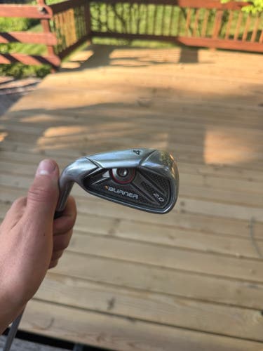 LH TaylorMade Burner 2.0 Single 4 Iron 90 Steel regular