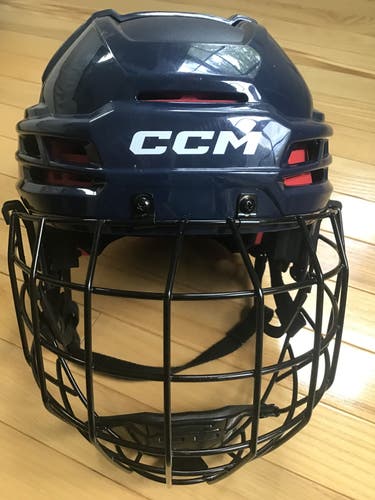 CCM Tacks 70 Ice Hockey Helmet Senior Medium With Cage (Used)