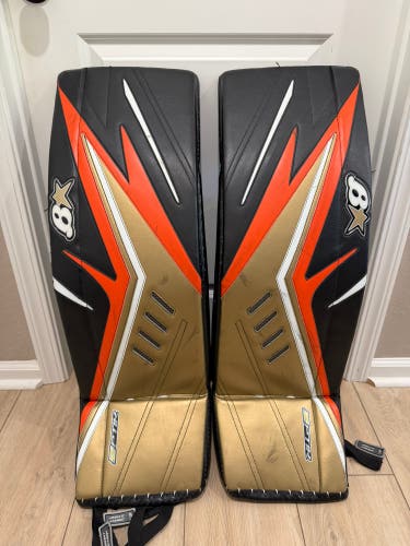 35+1 Custom Brian's OPTiK 2 Pro Goalie Leg Pads (Used)