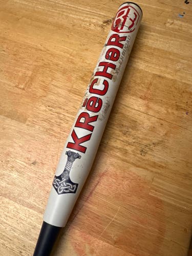 Used 2021 Worth Krecher XL Endload Slowpitch Softball Composite Bat 34" 27oz (-7)