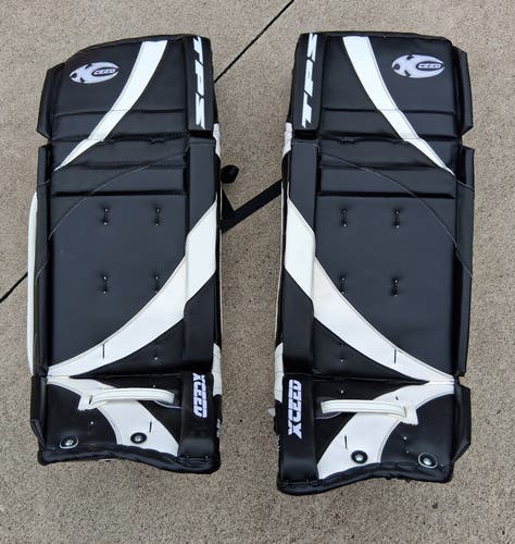 33" TPS XCEED SR Goalie Leg Pads (Used)