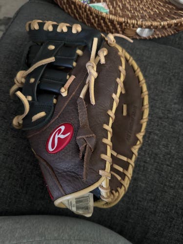 Rawlings RH First Base Softball Glove 12.5" (Used)