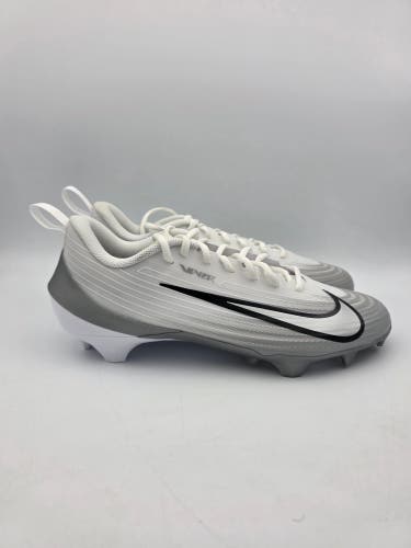 Nike Vapor Speed 3 White Silver Football Cleats FB3303-100 Size 11 NEW