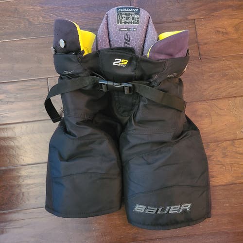Junior Large Bauer Supreme 2S Pro Hockey Pants (Used)