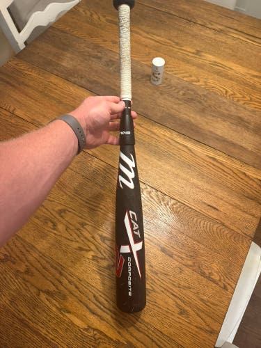 2025 Marucci CATX2 Composite USSSA Certified Bat (-10) 17 oz 27" (Used)