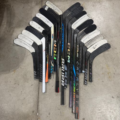 x20 - Lot of Broken Hockey Stick Blades for Projects or Repair - #2