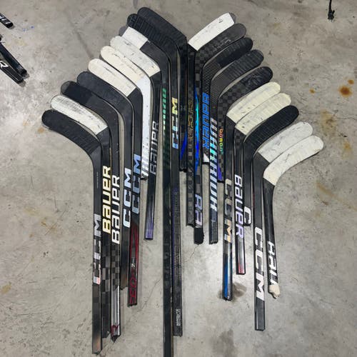 x20 - Lot of Broken Hockey Stick Blades for Projects or Repair - #4
