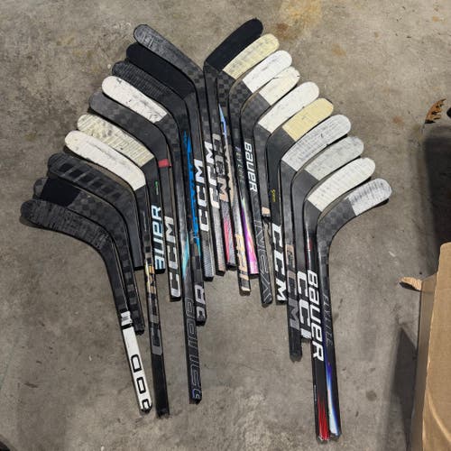 x20 - Lot of Broken Hockey Stick Blades for Projects or Repair - #5