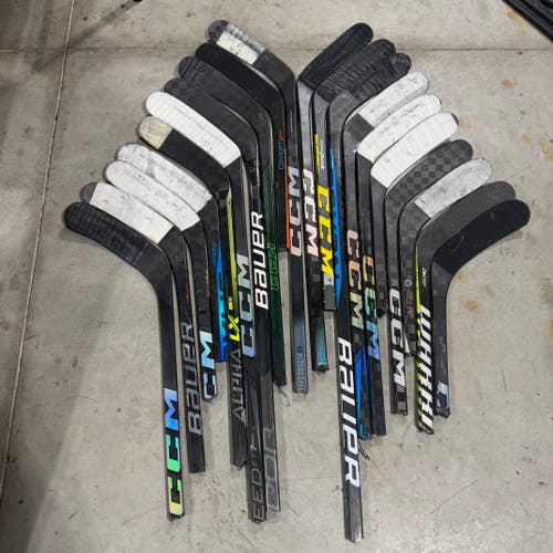 x20 - Lot of Broken Hockey Stick Blades for Projects or Repair - #6